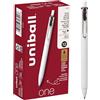 Uni-Ball Uniball One - Confezione da 12 penne gel, micro penne nere da 0,5 mm, penne a inchiostro gel, forniture per ufficio vendute da Uniball, penne a sfera, penne colorate, penne gel, punta fine, penne a