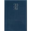Buffetti. AGENDA 2026 GIORNALIERA 17 x 24 cm righe SIMILPELLE ufficio parrucchiere ristorante Blu + Omaggio penna a scatto e segnalibro