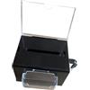 Colcolo Box di suggerimenti Box di di di grande capacità Raccolta di opinioni Case di raccolta di biglietti da visita Case di donazione per Desktop, Nero