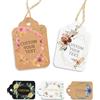 Youdian Etichette regalo personalizzate e pendenti con logo, piccole carte, decorazioni per feste, etichette di carta per compleanni, matrimoni e Natale
