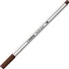 STABILO Pen 68 brush rotulador Medio Marrón 1 pieza(s)