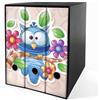Shareprinting Set 3 raccoglitori ad anelli - GUFETTO (28x34 cm con 4 anelli)