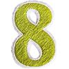 Bling! Handmade Numero Toppa Ricamata Termoadesiva Costume Scuola | Cucire | Emblema Applique Distintivo Spilla Abbigliamento T-shirt Jeans Cappelli Pantaloni Borse Accessori Giacche Zaino | DIY (8)