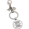 Silvia Creations And Co Portachiavi per casa con frase home sweet home