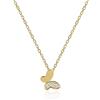 Meissa Collana di farfalle per le donne Collana d'argento con ciondolo a forma di piccola farfalla Collana minimalista con diamante Collana d'oro a girocollo