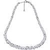 ParticolarModa Collana nodini intrecciati regolabile per donna 6 mm | Lunghezza personalizzata, Leggero, Alluminio Anodizzato, Acciaio inossidabile, Anellini lucidi