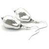 Generico Orecchini con Perle Barocche Bianche in Conchiglia, Pendenti Matrimonio, Argento 925 Italiano, Gioielli Made in Italy, Bijoux Artigianali