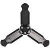 COLLBATH Treppiede Portatile Mini per Fotocamera e Smartphone, Stabilizzatore | ABS Nero, Design Compatto Antiscivolo, Filettatura 3/4 Pollice per Livestream e Micro