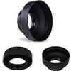 Generic Obiettivo della fotocamera 67mm Gomma 3 Stage Pieghevole Lens Hood Per Sony Alpha ZV-E10 fotocamera con Sony E 70-350mm f/4.5-6.3 G OSS Lens
