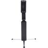 TIKATARER Asta Selfie Tascabile da Viaggio, Treppiede con Rotazione a Doppio Asse a 360° con Design Retrattile, Si Estende Fino a 26,77 Pollici, Compatibile con Telefoni IOS da 4-7 Pollici (BLACK)
