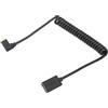 Bewinner Cavo da HDMI a HDMI, Cavo Adattatore da HDMI Maschio a HDMI Femmina 8K 60Hz, Cavo a Molla Sottile OD4.0 Cavo di Collegamento Universale da Tablet a TV da 1,2 M (Piegatura a