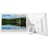 Generic Cornice digitale foto 10,1 pollici, display IPS HD 1024x600 con sensore, calendario, allarme, timer accensione/spegnimento automatico con telecomando, supporto USB e scheda SD - Lettore