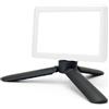 VBESTLIFE Mini Treppiede da Tavolo Portatile, 75 G Leggero Selfie Stick Impugnatura Treppiede per Webcam da Tavolo con Vite da 1/4 di Pollice per Fotocamera DSLR Webcam Telefono