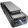 Générique Telecamera d'azione portatile - Mini dispositivo di registrazione 8,3 x 1,9 x 2,6 cm, struttura di montaggio a clip, costruzione leggera e robusta | Soluzione di registrazione portatile per casco