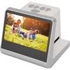 Naroote Scanner di Pellicola HD, luminosità Regolabile 100-240 V Edizione Interfaccia Multimediale Ad Alta Definizione di Angoli di Visualizzazione più Grandi 16G Scanner di Pellicola di (Spina