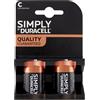 DURACELL Batterie LR14 BL-2