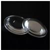 Generic Lenti in vetro ottico Lente convessa inferiore da 2 pezzi con lente LED 66 mm for lenti for fari luce solare fai-da-te