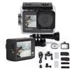 Prixton Action Cam MultiSport DV800, Videocamera, Risoluzione 5K, Doppio schermo, WiFi e App smartphone, Stabilizzatore ottico