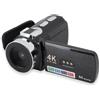 YUEHISY Camera da 4K con Schermo a Flip, Videocamera HD da 64 MP con connettività WiFi, Luce di Riempimento a LED, Tiro Macro per Principianti e Creatori di Contenuti