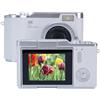 Fockety Fotocamera digitale, 1080P 48MP 2.4 pollici HD Display 8X Zoom elettronico Videocamera Vlogging Camera, HD Videocamera Handycam per principianti adolescenti (WHITE)