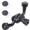 Wynrzyj Adattatore a vite per fotocamera girevole a 360 gradi 1/4 maschio femmina filettato per treppiedi supporto microfono leggero supporto microfono asta di prolunga