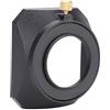 Tomantery Paraluce Quadrato Accessorio a Prova di Luce per Videocamera DV 37 39 40.5 43 52mm Filtro Obiettivo Obiettivo della Fotocamera Paralume per gli Appassionati di Fotografia (37 mm)