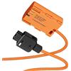 Plyisty avo Batteria Fittizia D-Tap a LP-E6 per R5 II R6 R5 IV 90D, avo di Alimentazione ompletamente Decodificato on onnettore Ruotabile a 180°, in Nylon Intrecciato da