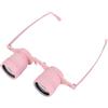 Goshyda Occhiali Binoculari per Pesca, 10x Hd Ingrandimento di Teatro Binoculari di Opera Opera per Bird Watching Concerti Theatre Theatre (PINK)