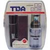 TDA Kit Pulisci schermo Ideale per TV LED e LCD, Monitor di Computer, Telefono, Laptop e iPad - Include un Flacone Spray due Panni in Microfibra e Spazzola