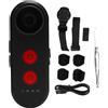 WIHFHGZ Bike Camera Con Luce Posteriore, 140° Angolo Ampio, Impermeabile IPX6, Ricaricabile 5000mAh, 1080P - Sicurezza Notturna, Registrazione In Tempo Reale, Per Tutte Le Bici (64 GB)