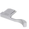 Fabater Supporto di Supporto per la Fotocamera Daumen Rugged Alluminio Costruzione in Lega per X100V X100F XE3 XE4 Contempo di Conservazione Durevole per i Creatori di Contenuti (SILVER)