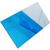 Generic Lenti in vetro ottico Specchio riflettente for superficie anteriore 160X90 mm for lente for proiettore di da 7 pollici 5,8(160X90X5mm)