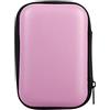 Xiuganpo 5 Colori Custodia Digitale Organizer per Gadget Custodia per Cuffie Portatile Cavo Dati Disco U Pelle PU Robusta Impermeabile Blu Scuro Leggero per Viaggi in Ufficio (PINK)