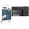 dipos I 2x Pellicola Protettiva compatibile con Sony Alpha 6600 Protezione Vetro Flessibile 9H