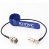 Eonvic RG179 75ohm HD SDI DIN 1.0/2.3 a BNC RF cavo coassiale per Blackmagic HyperDeck Shuttle, 15 cm., right angle DIN-male BNC