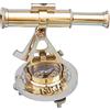 Nautical Replica Hub Ottone Alidate Telescopio Marittimo Bussola Ottone Finitura Ufficio Tavolo Telescopio Home Decor