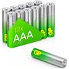GP AAA GP - Batterie alcaline Super 1,5 V, 12 pezzi