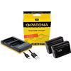 Hooster Set di accessori per Sony Alpha 6400 e Vlog ZV-E10 / ZV-E10L | 2 batterie (1030 mAh) e caricabatterie USB-C compatibile con Sony NP-FW50