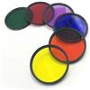 Ymnilian Filtro Polarizzatore, Filtri Fotografici Filtro a colori completo rosso arancione giallo verde viola blu avvitabile 37 40,5 43 46 49 52 55 58 62 67 72 77 82 mm(55mm,Blue)