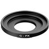 Generico C-MOUNT ANELLO ADATTATORE PASSO C adapter ring compatibile con FUJIFILM FX lens obiettivo X-E4 X-S10 X-T4 X-T200 X-PRO3 X-A7 X-T3 X-T100 X-T1 X-T10 X-A2 X-E2 X-A1 X-M1 X20 X-E1 X-PRO1 X-S1