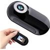Generic Mini fotocamera sportiva wireless, mini action cam indossabile con pollice, prestazioni di lunga durata, acquisizione video stabile, nera, per lavoro, ciclismo, viaggi, passeggiate, bicicletta