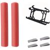 RANRAO Set di treppiedi galleggianti per migliorare l'altezza, supporto elevato con struttura in ABS+schiuma per fotografia aerea, design compatto per attività all'aperto Dr