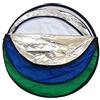 DynaSun WOS2070 7in1 110cm XL Set Pannello Riflettente Professionale Multifunzione Pieghevole con Diffusore Centrale Rotondo e 6 superfici Bianco Nero Blu Verde Chromakey Argento Oro