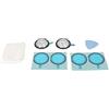 XUXHOU Doppia lente -aguards Scratch Ps Resistente a