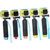 Garneck Impugnatura Galleggiante Gialla in Gomma per Action Camera | Cinturino da Polso Regolabile Incluso, Design Compatto, Accessorio per Riprese Subacquee e Uso in Acqua