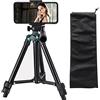 TronicXL Treppiede professionale da 30 - 60 cm per smartphone Apple iPhone Tripod supporto per foto video da tavolo treppiede da studio treppiedi da tavolo