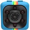 AMRTTWY Action Camera, Mini telecamera Full HD 1080P con rilevamento del movimento, DVR portatile, micro videocamera sportiva for sicurezza e registrazione all'aperto,per Ciclismo, Moto(Blue)