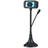 SHENGXINA HD Webcam Computer Webcam Video USB Camera microfono incorporato Video didattici in diretta con il microfono Periferiche for computer Webcam pc