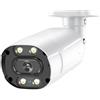 BWUHDKS Telecamera di sicurezza, telecamera 4K 8MP AHD 5MP 2MP CCTV Video sorveglianza sicurezza domestica telecamera esterna impermeabile analogica a colori visione notturna 1080P, for sicurezza domestica es