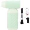 Fydun Duster Elettrico Air Duster 130000 Giri/Min Cordless Ricaricabile per la Pulizia della Fotocamera per Pc Tastiera (GREEN)